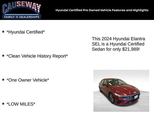 2024 Hyundai ELANTRA SEL