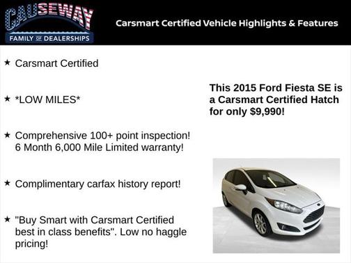 2015 Ford Fiesta SE