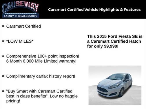 2015 Ford Fiesta SE