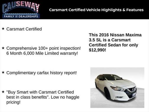 2016 Nissan Maxima 3.5 SL