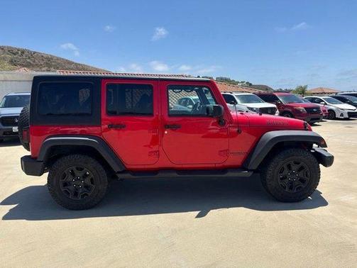 Firecracker Red Clearcoat 2016 Jeep Wrangler Unlimited Sport