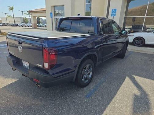 Obsidian Blue Pearl 2021 Honda Ridgeline RTL