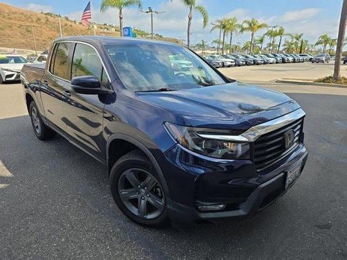 Obsidian Blue Pearl 2021 Honda Ridgeline RTL