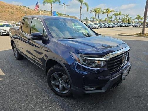 Obsidian Blue Pearl 2021 Honda Ridgeline RTL