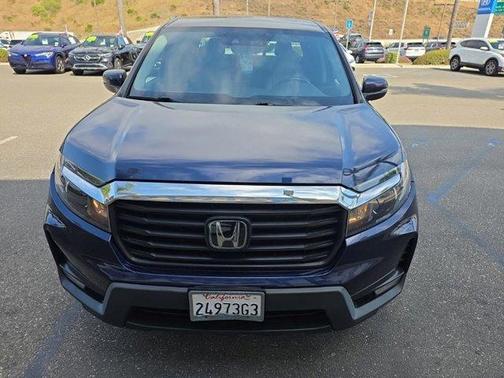 Obsidian Blue Pearl 2021 Honda Ridgeline RTL