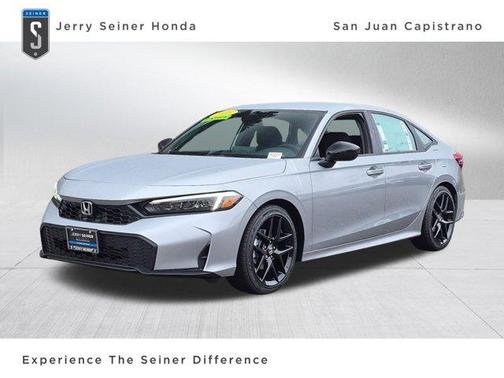 Solar Silver Metallic 2026 Honda Civic Sport