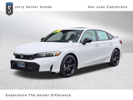 Platinum White Pearl 2026 Honda Civic Si Base