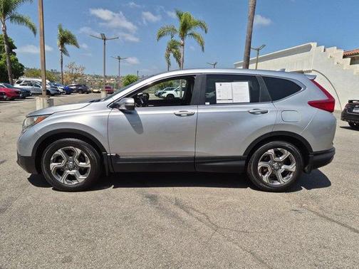 Silver 2018 Honda CR-V EX-L