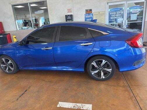 Aegean Blue Metallic 2016 Honda Civic Touring