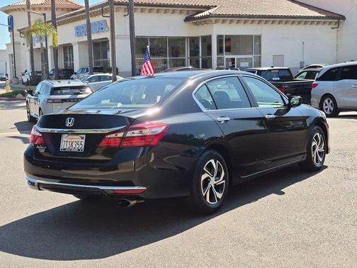 Black 2016 Honda Accord LX