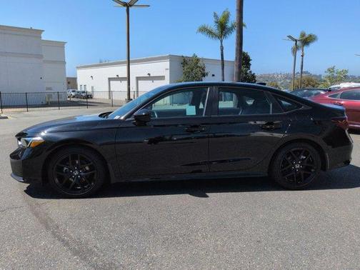 Crystal Black Pearl 2025 Honda Civic Sport