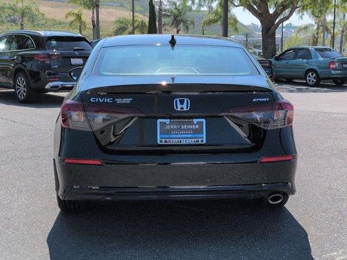 Crystal Black Pearl 2025 Honda Civic Sport