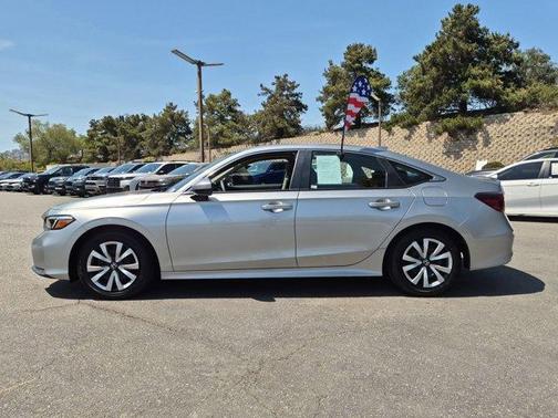 Silver 2026 Honda Civic LX