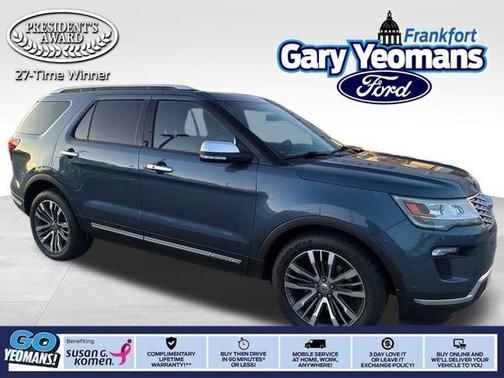 2018 Ford Explorer Platinum