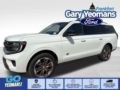 Star White 2026 Ford Expedition Max King Ranch