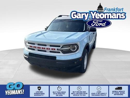 Robins Egg Blue 2023 Ford Bronco Sport Heritage