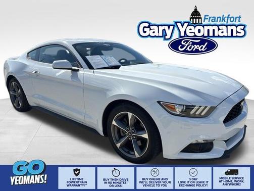 Oxford White 2015 Ford Mustang V6