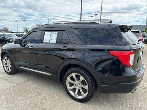 Agate Black Metallic 2020 Ford Explorer Platinum