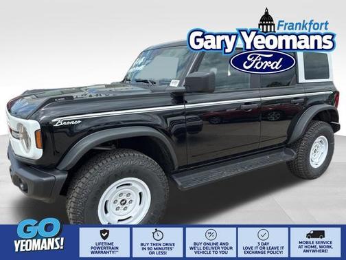 Shadow Black 2026 Ford Bronco Heritage Edition
