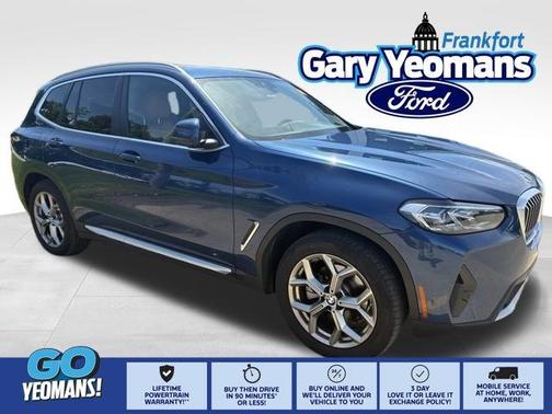 Phytonic Blue Metallic 2024 BMW X3 xDrive30i
