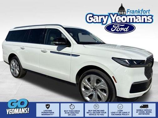 Pristine White 2025 Lincoln Navigator L Reserve
