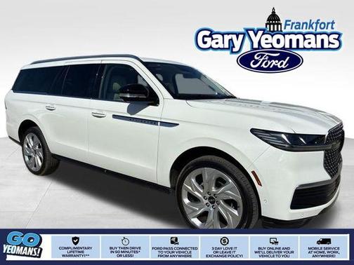 Pristine White 2025 Lincoln Navigator L Reserve