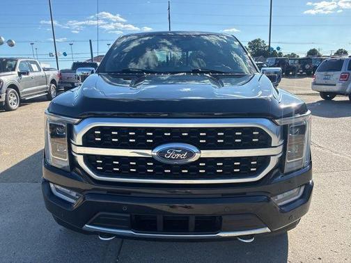 Agate Black Metallic 2021 Ford F-150 Platinum