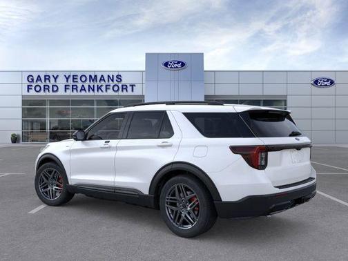 Star White 2026 Ford Explorer ST-Line