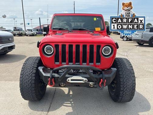 Firecracker Red Clearcoat 2018 Jeep Wrangler Unlimited Rubicon