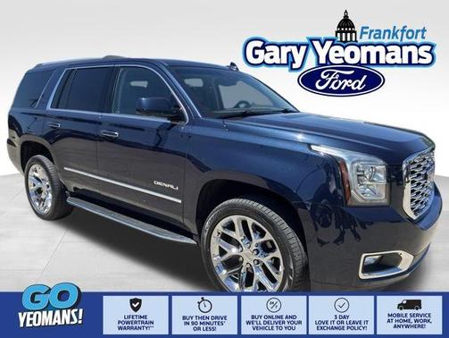 Dark Sapphire Blue 2018 GMC Yukon Denali