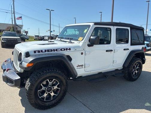 Bright White Clearcoat 2018 Jeep Wrangler Unlimited Rubicon