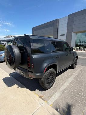 Santorini Black 2024 Land Rover Defender P400 S