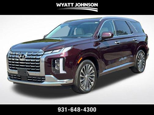 Sierra Burgundy 2023 Hyundai PALISADE Calligraphy