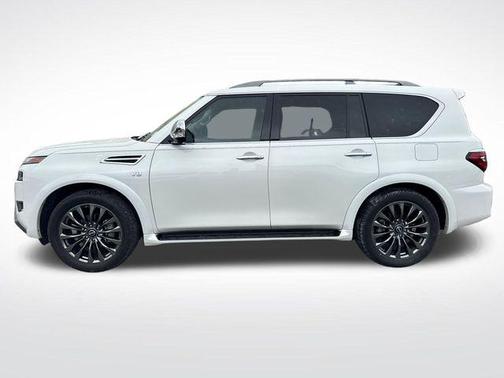 Aspen White Tricoat 2021 Nissan Armada Platinum 4WD