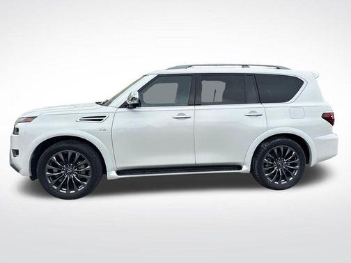 Aspen White Tricoat 2021 Nissan Armada Platinum 4WD