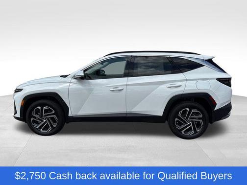 Creamy White Pearl 2026 Hyundai TUCSON Hybrid Limited