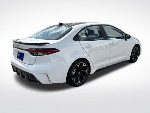 Ice Cap/Midnight Black Metallic 2025 Toyota Corolla FX