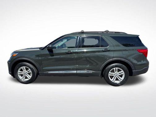 Green Metallic 2022 Ford Explorer XLT