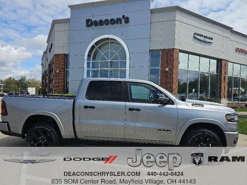 Billet Silver Metallic Clearcoat 2025 RAM 1500 Big Horn/Lone Star