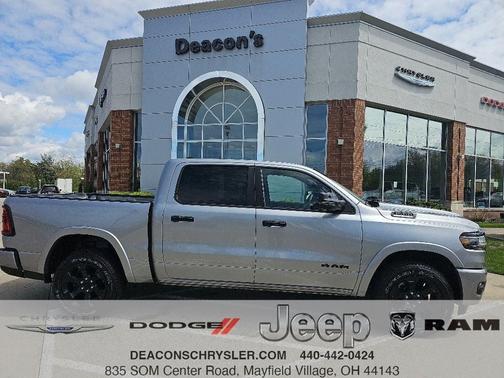 Billet Silver Metallic Clearcoat 2025 RAM 1500 Big Horn/Lone Star