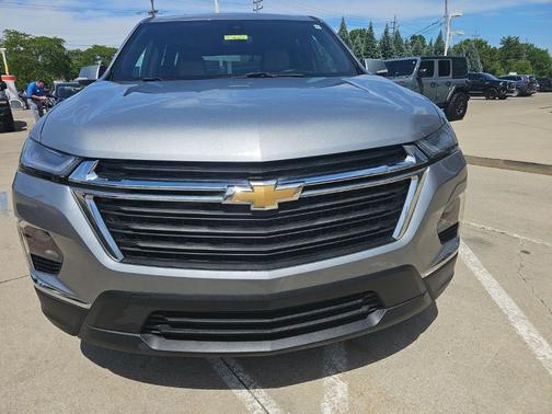 Sterling Gray Metallic 2023 Chevrolet Traverse LS