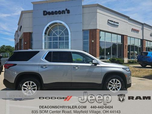 Sterling Gray Metallic 2023 Chevrolet Traverse LS