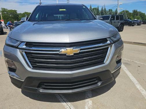 Sterling Gray Metallic 2023 Chevrolet Traverse LS