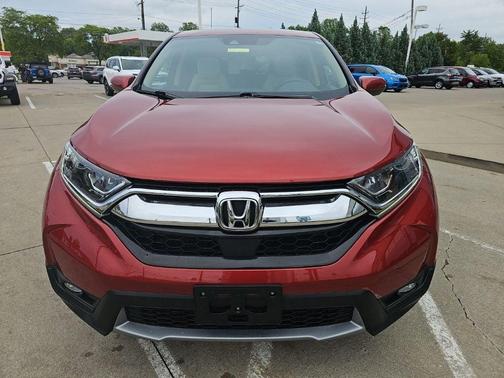 Red 2019 Honda CR-V EX