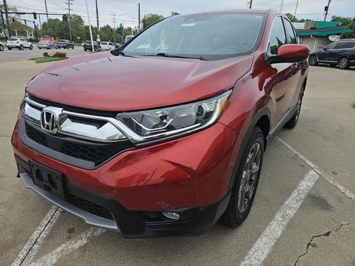 Red 2019 Honda CR-V EX