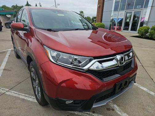 Red 2019 Honda CR-V EX