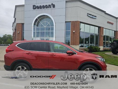 Red 2019 Honda CR-V EX