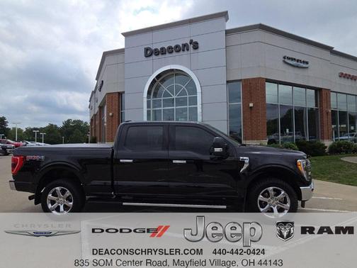 Black Metallic 2021 Ford F-150 XLT