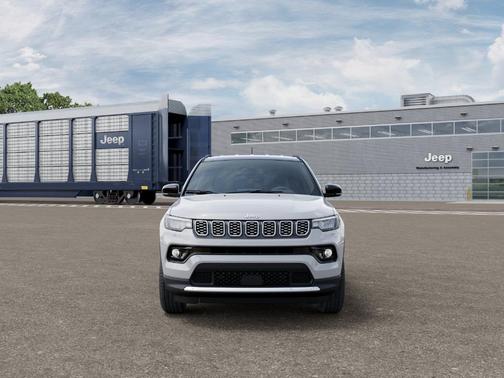 Bright White Clearcoat 2026 Jeep Compass Limited