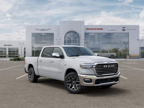 Bright White Clearcoat 2026 RAM 1500 Laramie